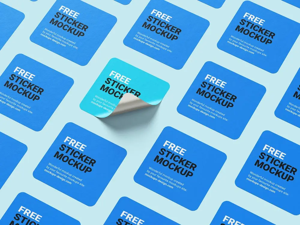 Sticker Mockups